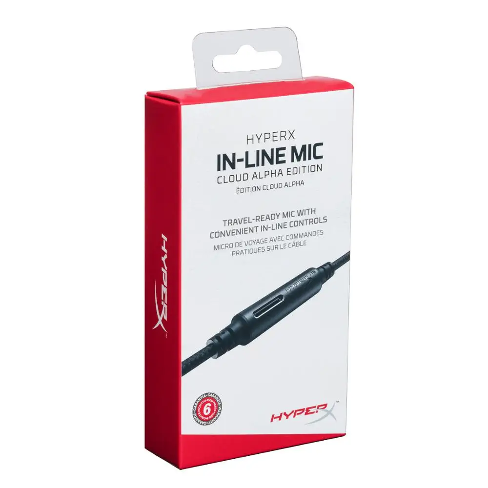 Alpha гарнитура кабели категории HyperX In Line Mic Cloud Edition|Аксессуары для наушников| |