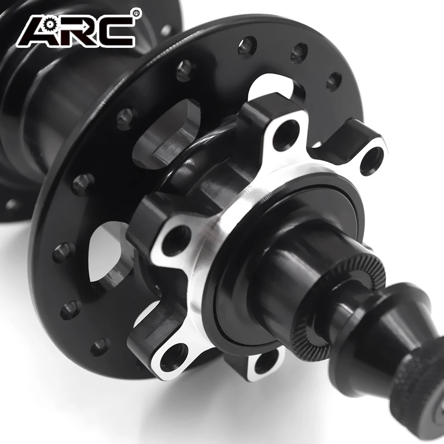 New Wheel Tech Rear Hub 6 Bolts Disc Brake QR 8//9//10 Spd MTB Shimano Black 135mm