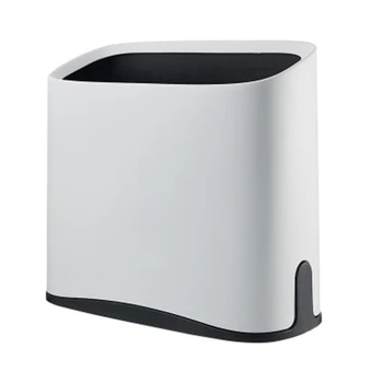 

Waste Bin Table Desktop Garbage Basket Home Office Shaking Trash Can Desk Storage Box