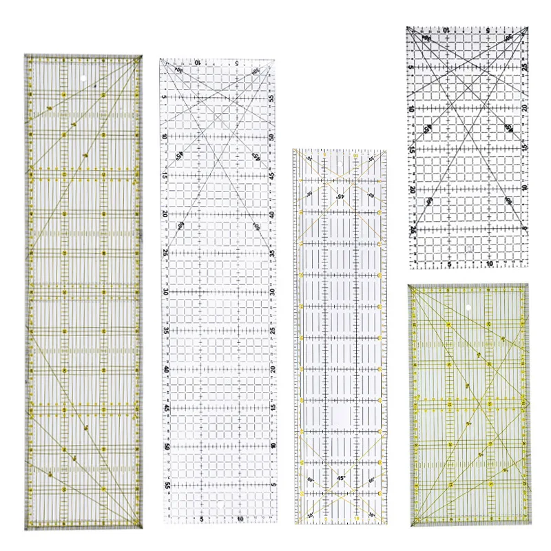 Acrylic Patchwork Ruler for DIY Quilting Cutting Sewing