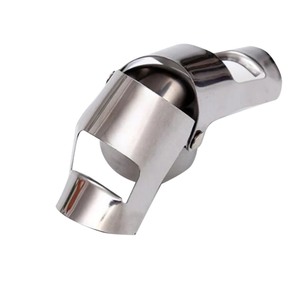 New 1pc Bar Inflatable Sparkling Stainless Steel Champagne Stopper Bottle Stopper Button Anti-Skid Leak Red Wine Wine Stopper