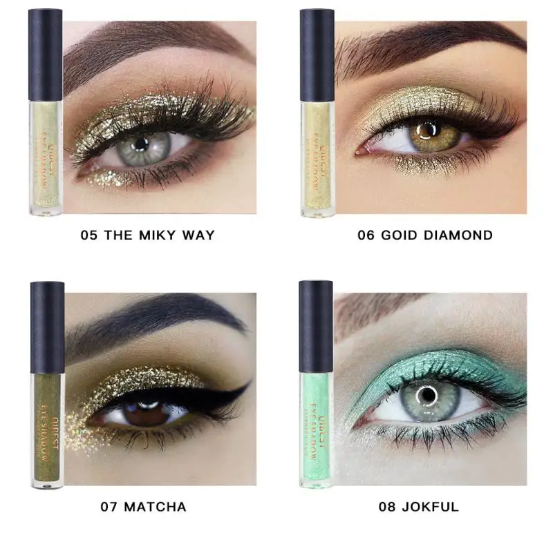 10 Colors/lot Liquid Pigment Eyeshadow Glitter Shimmer Eyeshadow Metallic Diamond Pearlescent Eye Shadow Eye Cosmetics TSLM1 10 Colors/lot Liquid Pigment Eyeshadow Glitter Shimmer Eyeshadow Metallic Diamond Pearlescent Eye Shadow Eye Cosmetics TSLM1