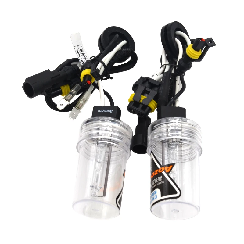 Car Headlight Kit Xenon H1 H3 H7 H11 9005 HB4 D2H Aozoom HID Headlight Bulb 5500K 55W Aozoom ABN06 Fast Bright Xenon Ballast Ki (2)