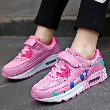 

Air Cushion Kids Sneakers Running Shoes Walking Skateboarding Girls Shoes Sport Comfortable Outdoor Sneakers Athletic Footwear