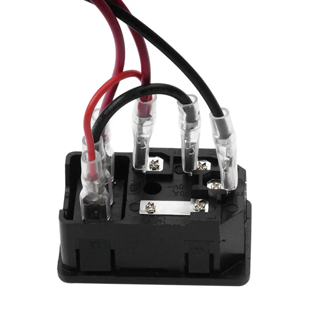 3DSWAY 3d принтер аксессуары Разъем питания Модуль 220 V/110 V 10A с предохранителем высокого качества