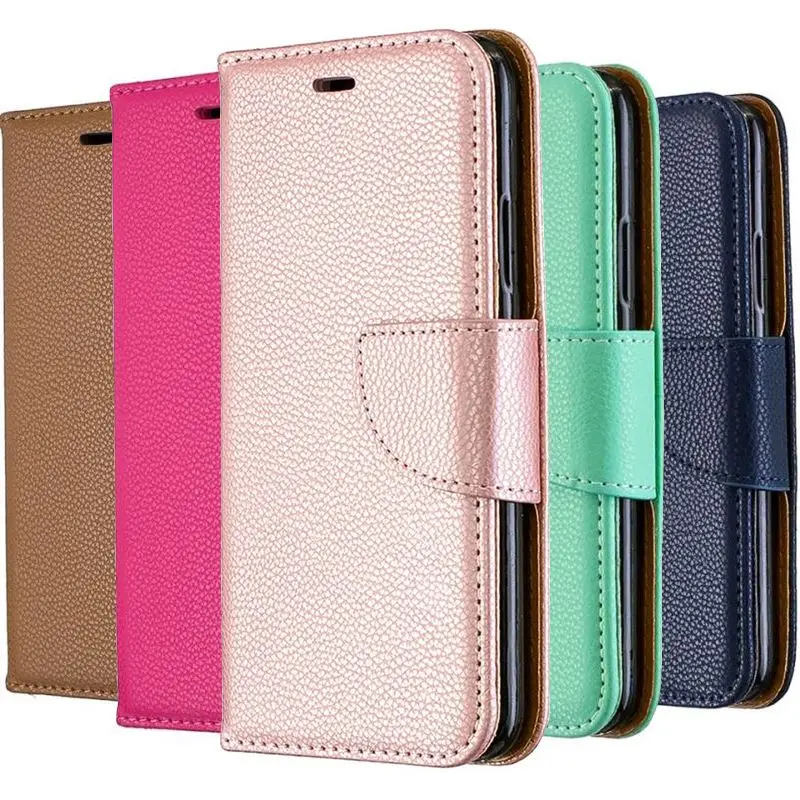 

Litchi Style Case For Apple iphone X XR Xs 11 Pro Max 8 7 6 6S Plus 5 5s Retro Business PU Leather Wallet Stand Phone Cover P07F