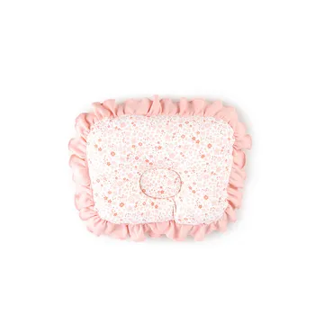 

COBROO Baby Pillows with Flowers Print Unisex-Baby Head Protective Shaping Pillow for 0-24 Months