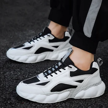 

New Mesh Sneakers Men Casual Shoes Lac-up Men Shoes Lightweight Comfortable Breathable Walking Sneakers Zapatos De Hombre