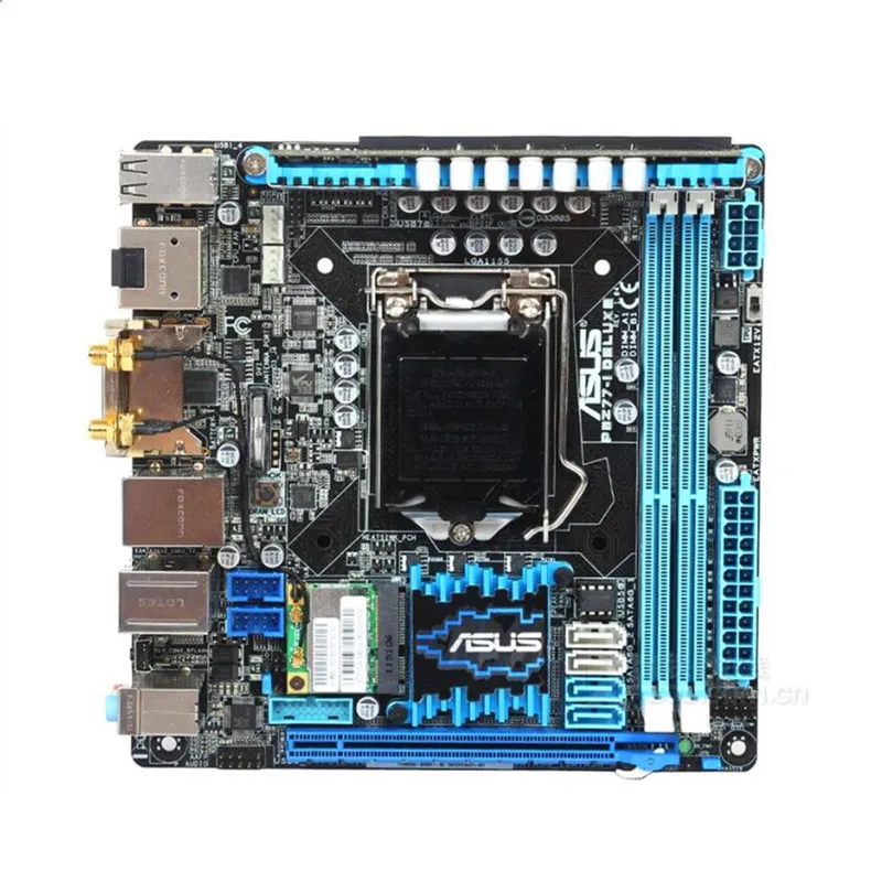 Для ASUS P8Z77-I Роскошная для компьютера материнская плата LGA 1155 DDR3 для Intel Z77 P8Z77 настольная материнская плата(без тепловой защиты