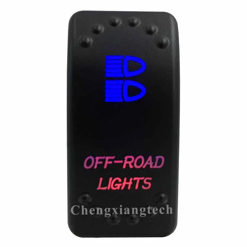 Автомобильный катер грузовик Rv-On Off - Up синий и вниз красный светодиод-кулисный