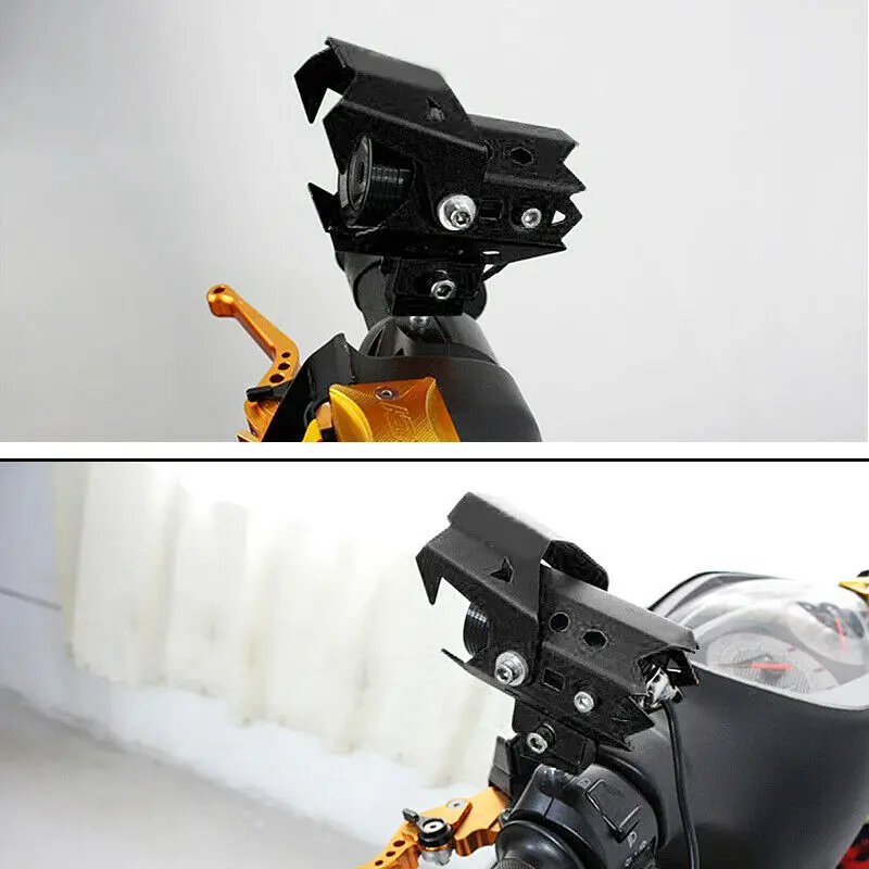 

1 Pair 10W Lens Motorcycle Headlights Drive Fog U8 Lamps Spotlight White Lights