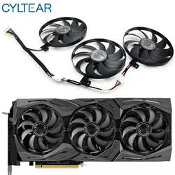 Refroidisseur de carte graphique pour ASUS ROG strix geforce RTX 2070 2080 SUPER Ti GAMING, ventilateur, 7 broches, T129215SU 