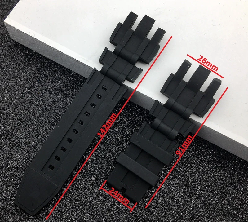 Новая черная силиконовая резина Ремешок для часов набор для Invicta Subaqua резерв аналоговый Diver Замена мужской t спортивный браслет ремень для мужских часов