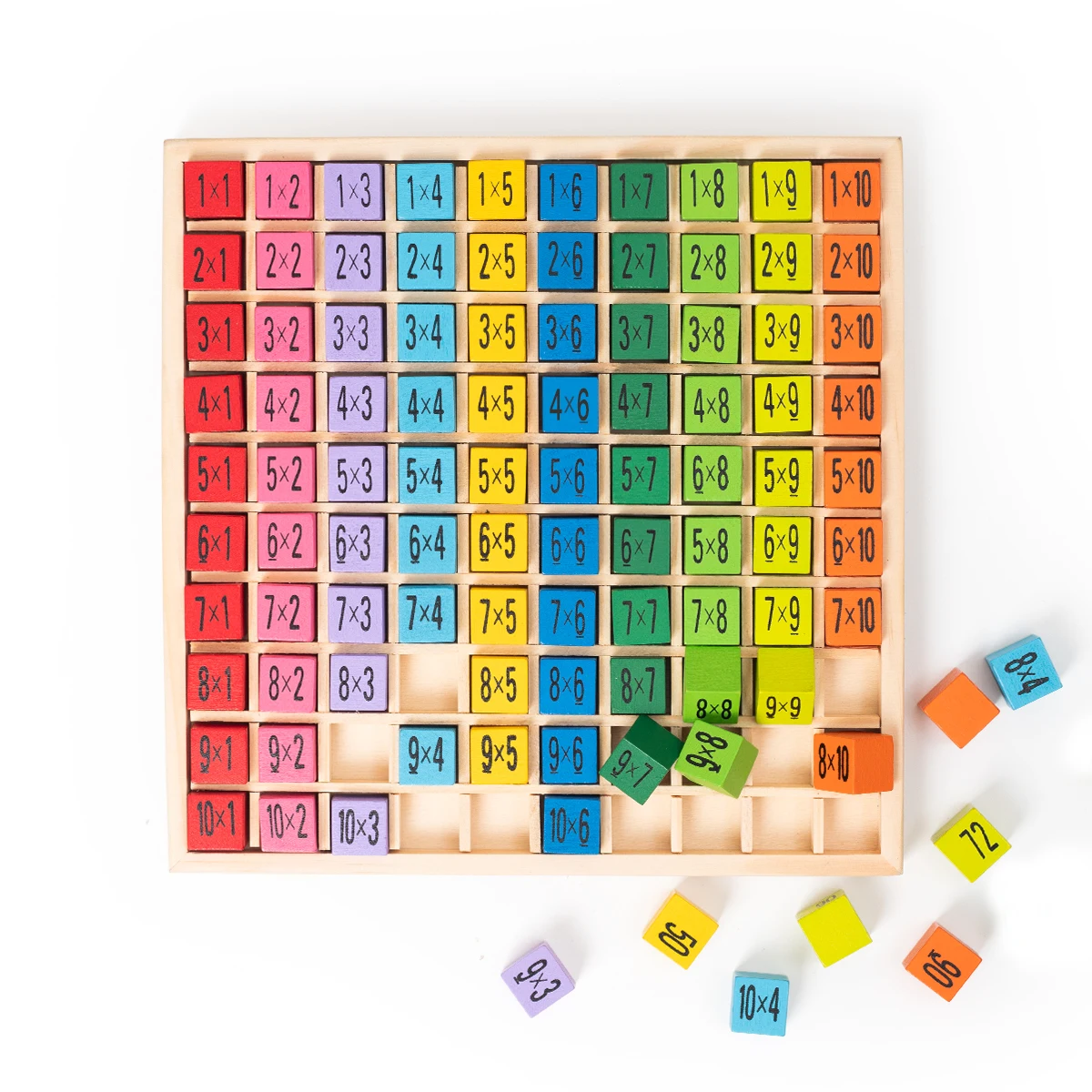 multiplicação matemática, 2 em 1 multiplicação e adição tabuleiro jogo  Montessori para aprender matemática, Adição multiplicação matemática para o  jardim infância Luckyjun