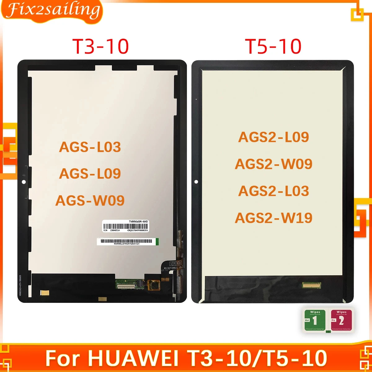 Cavo Piatto Flessibile LCD Per Huawei MediaPad T3 10 AGS-L03 / L09 – Nuovo