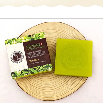 

Soap Jasmine Essential Oil Handmade Soap Skin Whitening Moisturizing Face Cleansing Soap Remove Acne Cleansing Bath Bar Soap