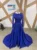 silver prom dresses Dark Green Prom Dresses Long Sleeves V-neck Appliques Beaded Satin Evening Dresses New Vestidos De Formal Party Gowns princess prom dresses Prom Dresses