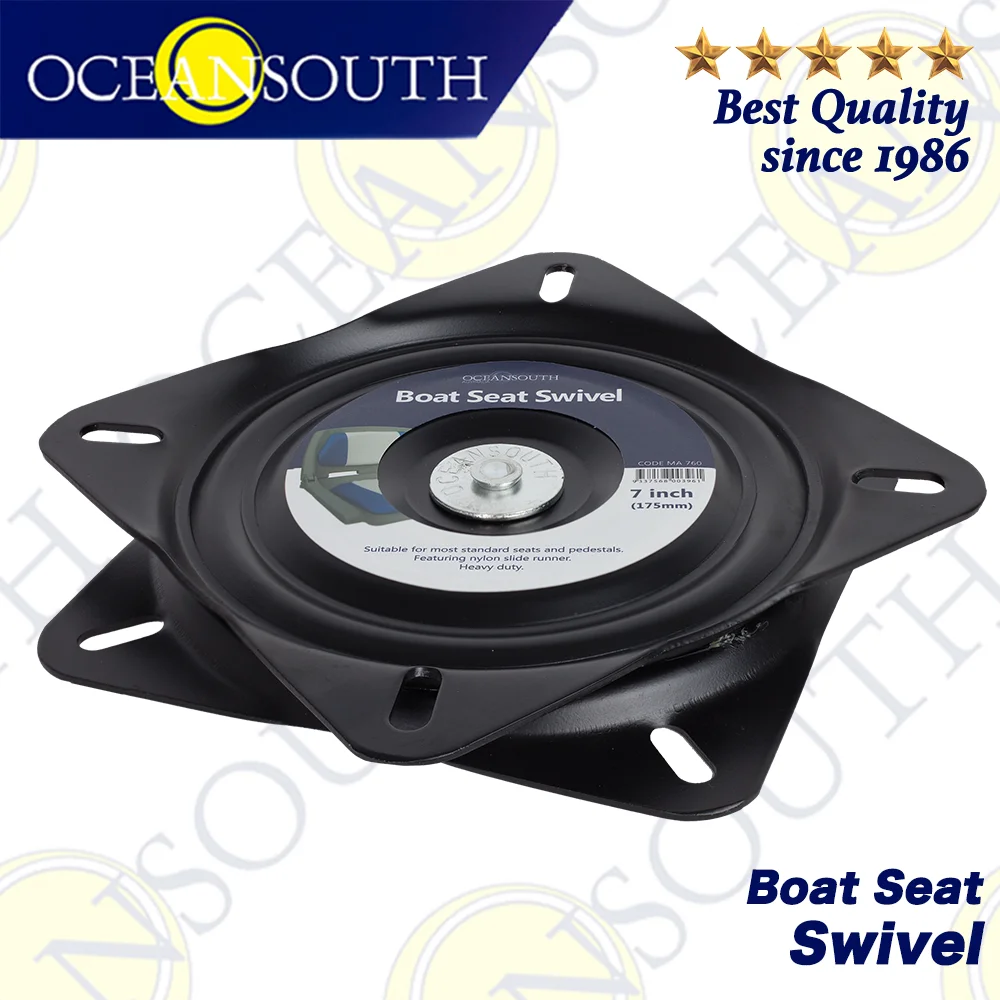 Oceansouth Seat Swivel 175mm Marine-Grade 360 Degree Rotation EDC Coated  Heavy Duty Boat Seats Fishing Boat Accessories - AliExpress