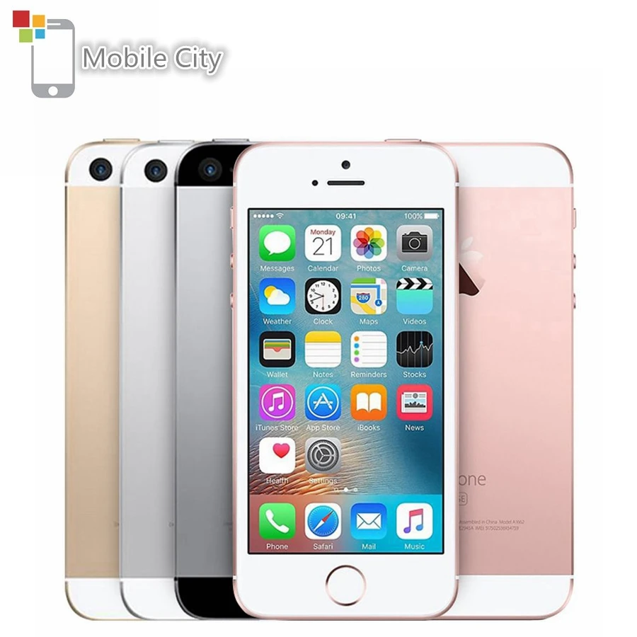  Original Apple iPhone SE Dual-Core 4G LTE Smartphone 12MP 4