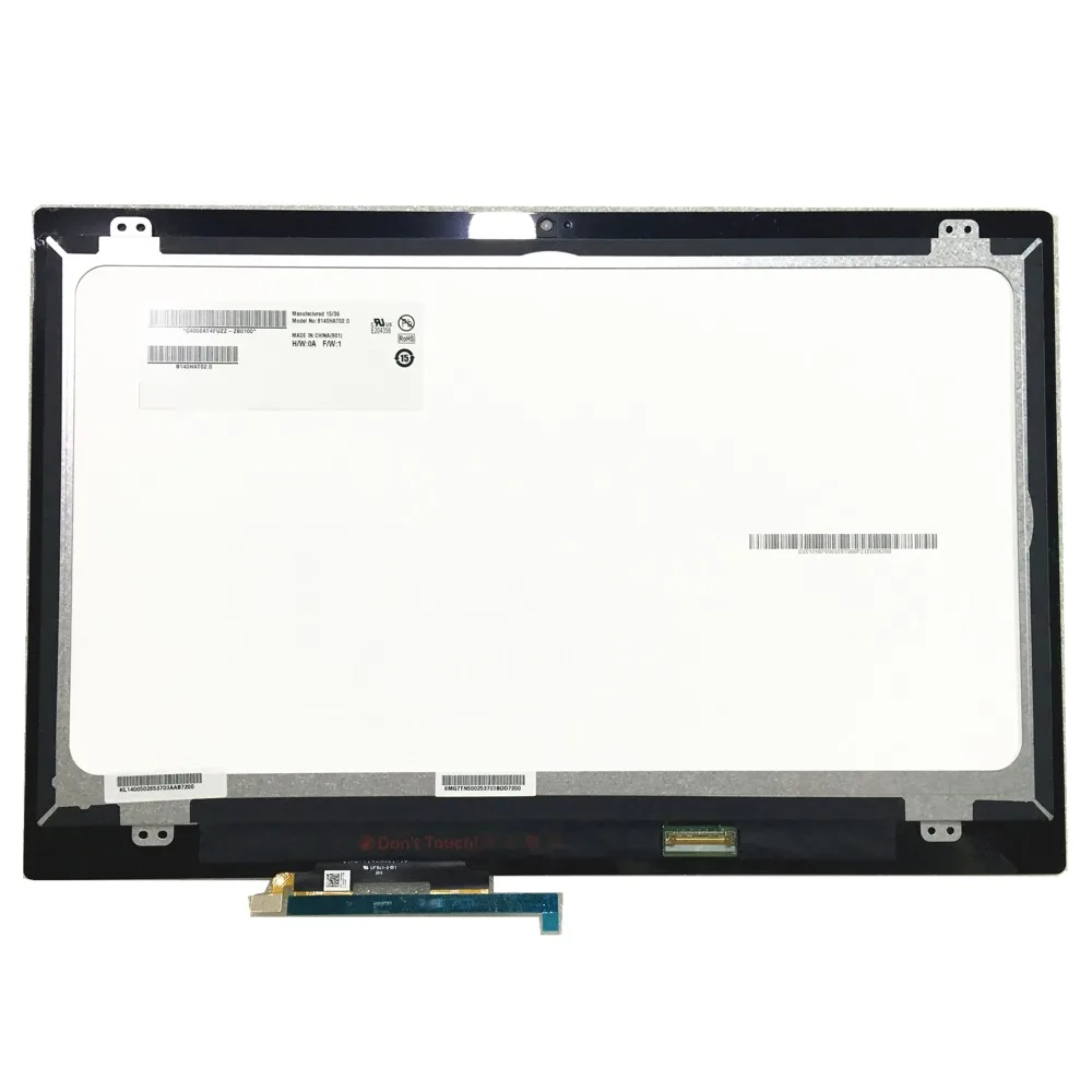 B140HAT02.0 Сенсорная панель в сборе экран+ дигитайзер для acer Aspire R4-471 R4-471T 1920*1080 EDP 30pin ЖК-экран