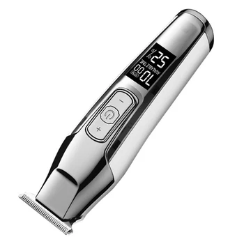 

Men Safely Electric Hair Clipper Rechargeable Hair Trimmer Shaver Hair Cutting Machine with LCD Display Trimmer Kit