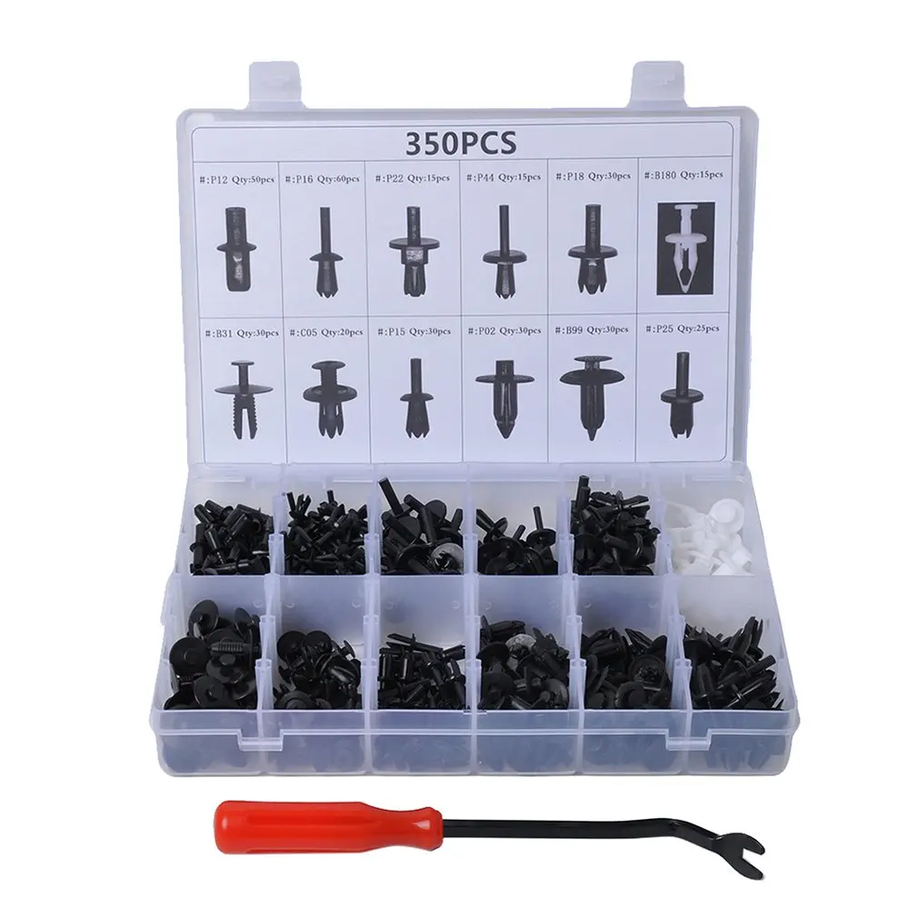 

Universal Utility Auto Parts Replacement Parts Buckle + Door Nail Driver Material Durable Life Not Easy To Damage