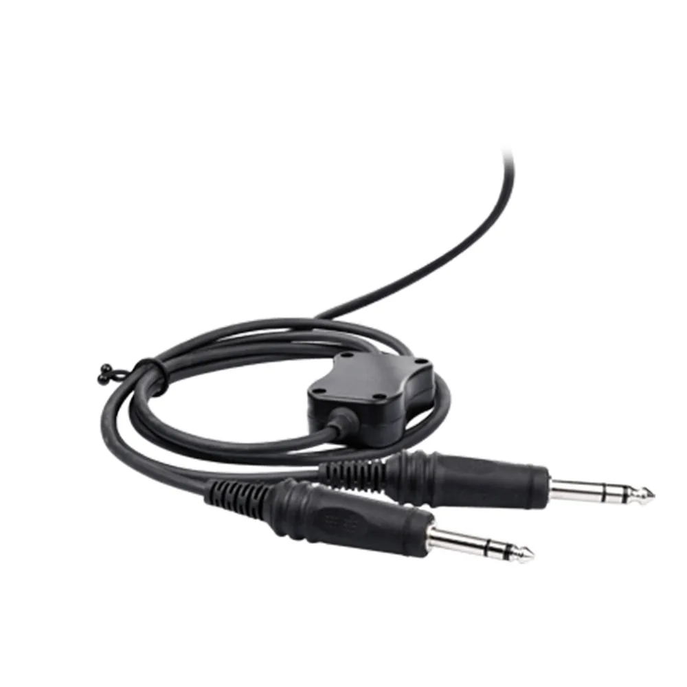 Aviation Headset GA Dual Plugs with Wiring 130CM not include | Электроника