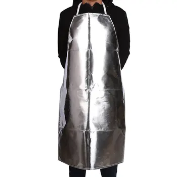 

Aluminum foil Apron Fireproof insulation Anti-high temperature Protective clothing Anti-scalding Anti-radiation Safety Aprons