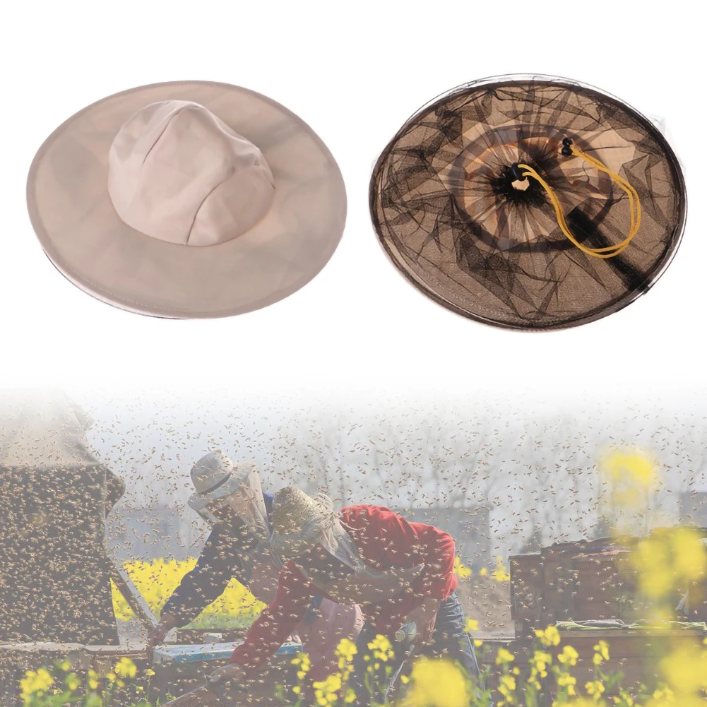 Beekeeping equipment Great gift Guard Cowboy Hat Mosquito Prevent Bee Insect Bug Veil Net bites Face Protector | Дом и сад