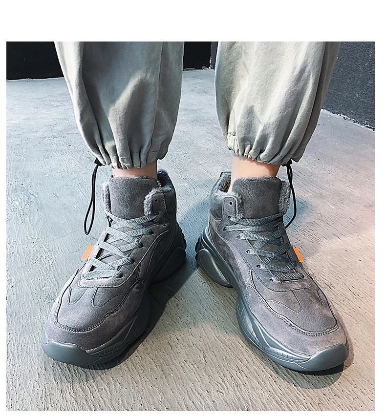 Мужская обувь для тенниса; зимние теплые уличные спортивные кроссовки, увеличивающие рост; амортизирующая спортивная обувь; ботинки; Tenis Masculino