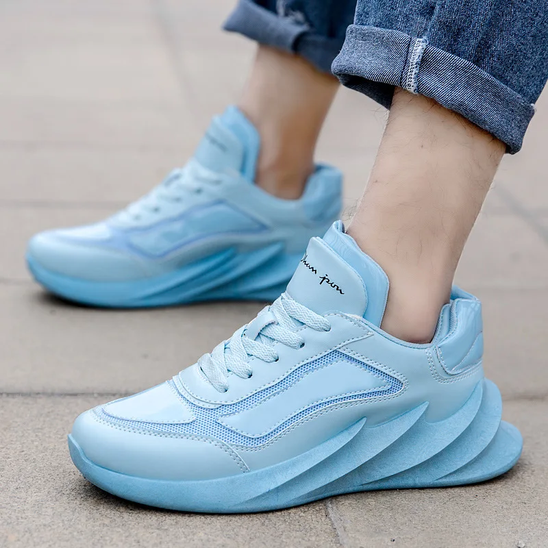 

2019 Hot Selling Versitile Fashion Thick Bottomed Athletic Shoes Blade Four Seasons Men's Casual Shoes Korean-style Teenager Tre