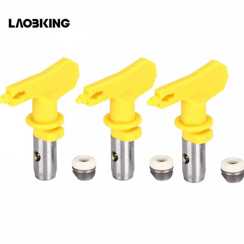 1 шт. Электрический безвоздушный распылитель высокого давления, распылитель эмульсии краски, распылитель краски, тип зарядки, высокое качество, желтый