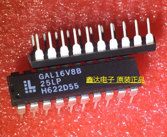 10 шт./лот GAL16V8B-25LP DIP-20