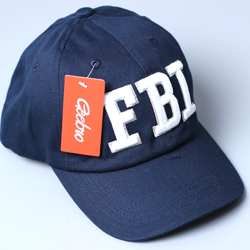 Geebro Women Fashion Cool FBI Police Snapback Baseball Caps Men Brand Unisex Army Sports Running Casual New Summer Sun Hats 6