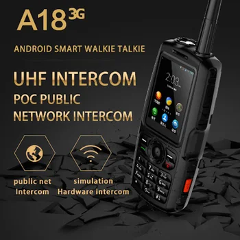 

A18 IP68 Waterproof GPS WCDMA GSM Smartphone Dual Card Zello Cellphone UHF 400-470 PTT Walkie Talkie Phone 3800mAh Touch Screen