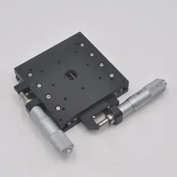 

Taiwan GMT MYW100-AS manual stainless steel XY integrated table precision fine-tuning sliding table 100 * 100mm table