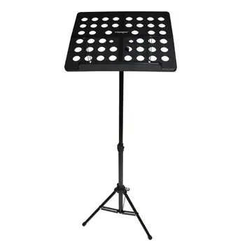 

Folding Sheet Music Stand Aluminum Alloy Tripod Holder Height Adjustable Rack