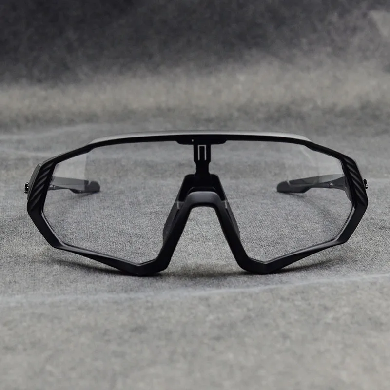 Cycling Sunglasses Sport Photochromic Eyewear Bicycle MTB Road Clear Hot-Sale Women Tr90 UV400 Discoloration Men Bicycle Goggles