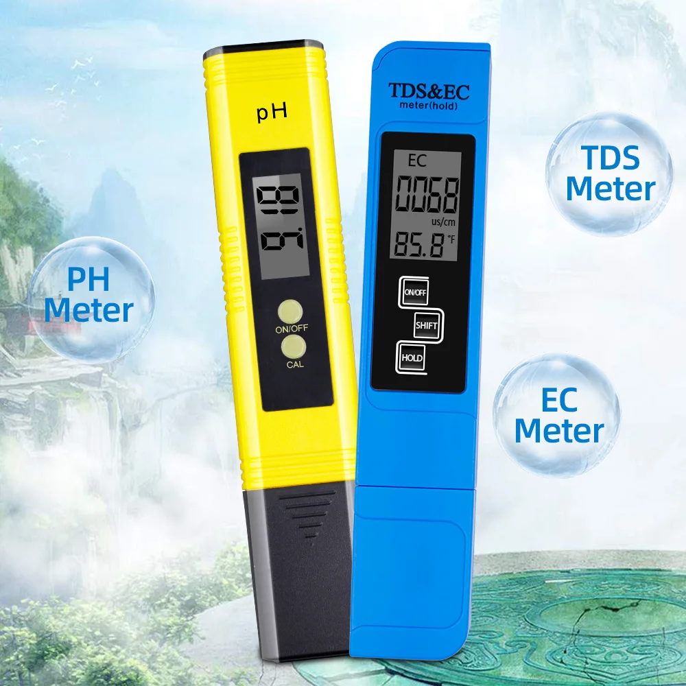 1 шт. TDS EC Тесты воды PPM фильтр чистоты 0 9990ppm 14 цифровой прибор для измерения уровня