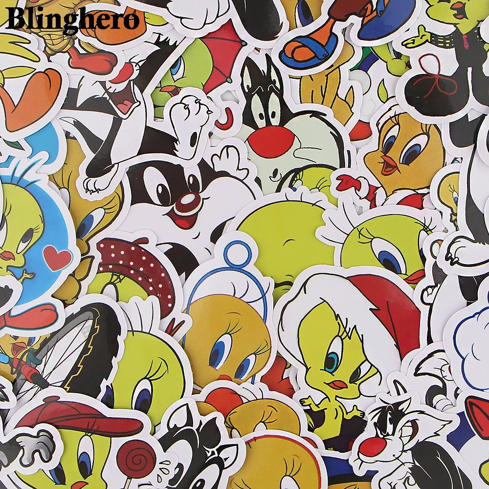 CA1458 20 шт./набор компл./лот морском стиле с надписью Tweety птиц и кошка игрушка