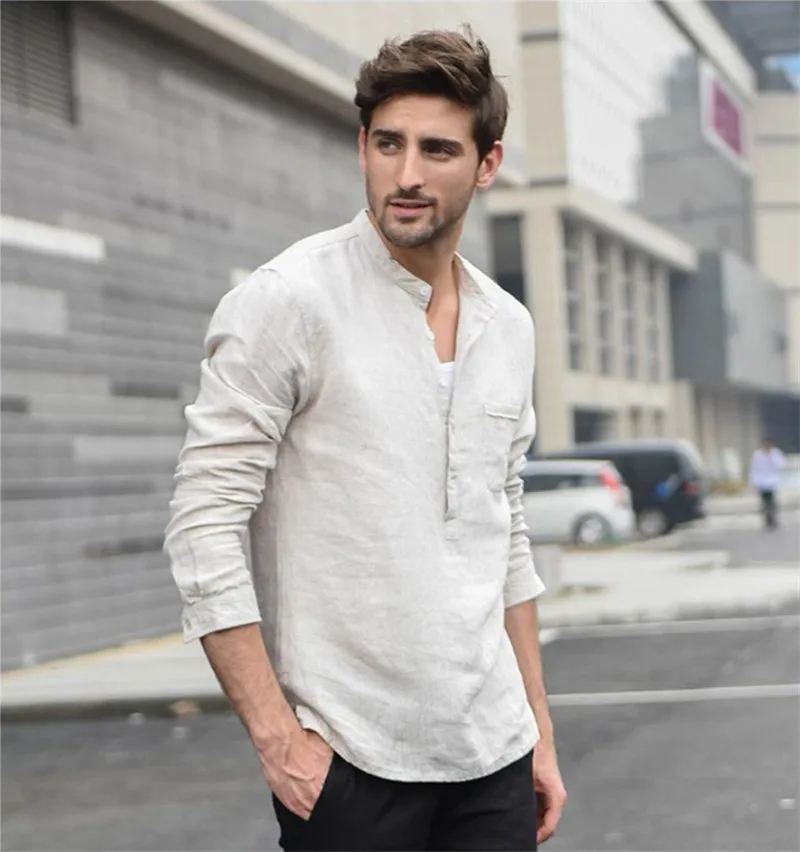 ICCLEK 2021 Summer Men's Long Sleeve Shirt Business Casual Shirt Hedging Long Sleeve Men's Shirt Shirts for Men icclek high street solid color denim long pants men s jeans 2021 new loose straight leg pants stitching wide leg pants