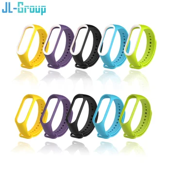 

Mi band 4 Strap Bracelet Strap For Xiaomi Silicone Mi Band 3 For miband 4/3 Wrist Strap wristband Replacement Smart Accessories