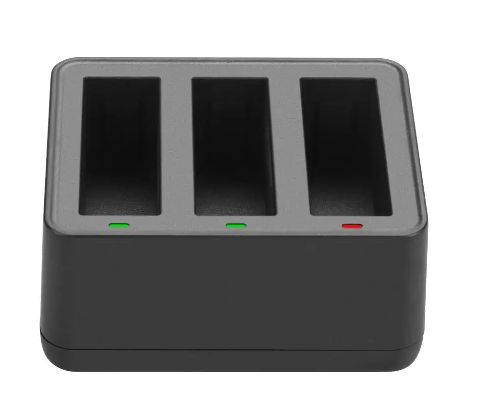 1 PcsCharger OSMO action battery+ 3 порта быстрая смарт-зарядка для спортивной камеры DJI OSMO - Цвет: 1 PcsCharger