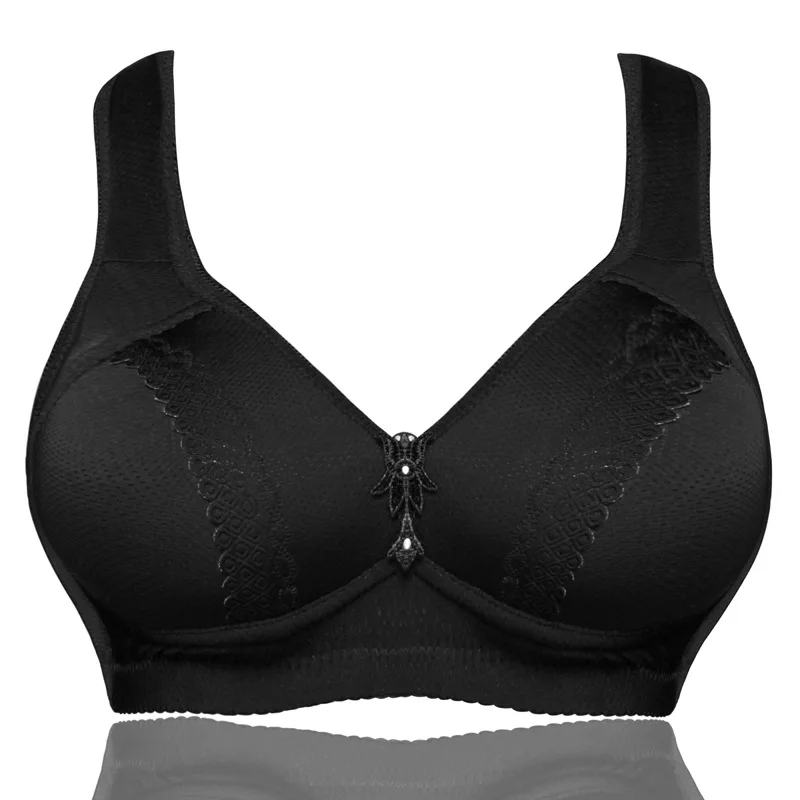 

Plus size 36-44 women push up bra sexy lace Lidies Full Cup Brassiere Free Underwear Push Up Bras underwire bralette