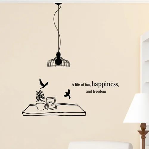 DCTAL Milk tea Coffee Shop Cafes Ice Cream Bread Cake Kitchen Wall Art Sticker Decal DIY Home Decoration Mural Decor
