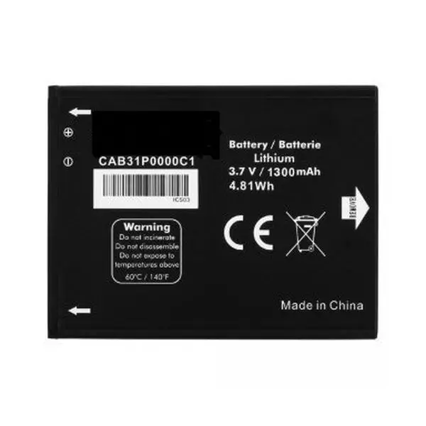 Аккумулятор CAB31P0000C1 для Alcatel (OT-4007D/OT-4009D/OT-4014D/OT-4015D/OT-4018D/OT-4032D) | Мобильные телефоны и