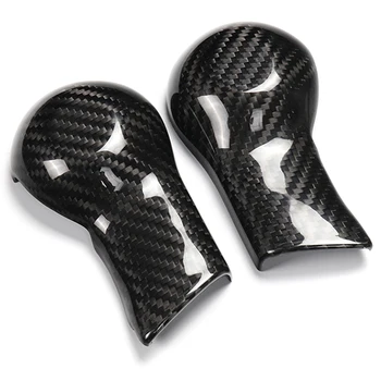 

Car Gear Shift Knob Cover Interior Trim Accessories for Chevrolet Camaro 2010-2015 Carbon Fiber