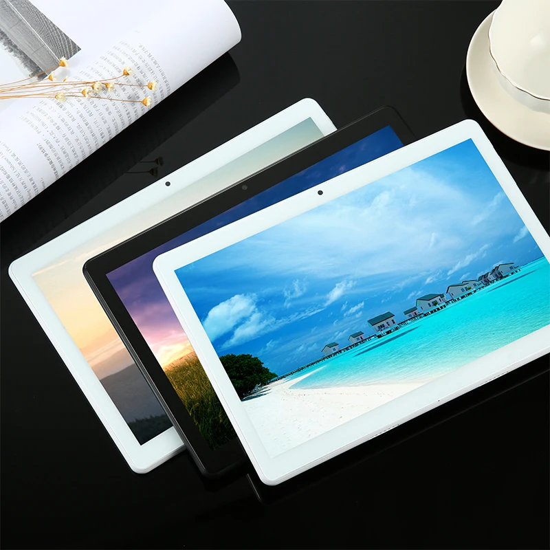 10 дюймовый телефон с ОС Android 9 0 Pie 3G 32 Гб ПЗУ две SIM карты Wi Fi IPS 2.5D стекло для