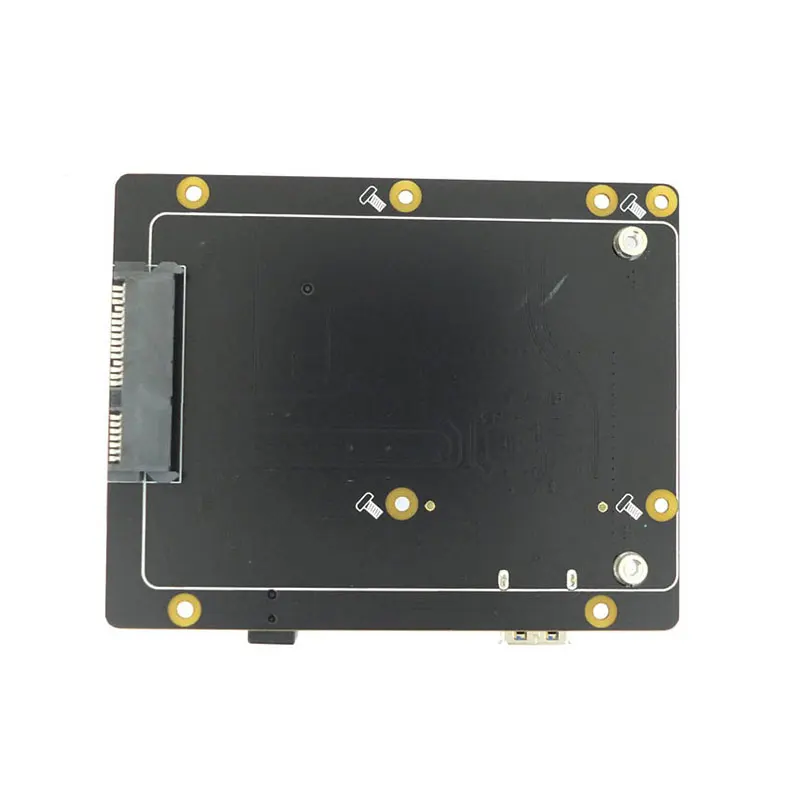  Nuevo Raspberry Pi X825 SSD y placa SATA HDD caja metálica eine juego + interruptor + ventilador fr