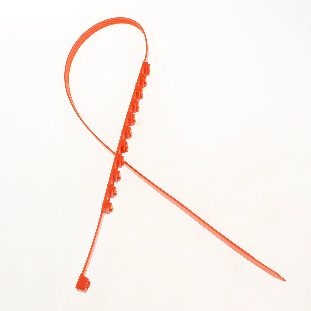 10 PCS Snow Tire Chain Anti-skid Chains For Automobile Winter Driving easy and quick installation Universal Fit